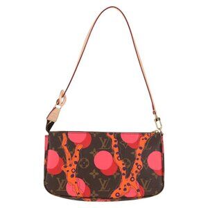 LOUIS VUITTON Monogram La Mage Pochette Accessoires Red M41604 LV Auth 126224SM